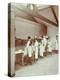 Scullery Practice, Sailors Home School of Nautical Cookery, London, 1907-null-Premier Image Canvas