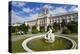 Sculpted fountain in front of Natural History Museum (Naturhistorisches Museum), Maria-Theresien-Pl-John Guidi-Premier Image Canvas