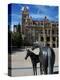 Sculpture at Calgary City Hall, Calgary, Alberta, Canada, North America-Hans Peter Merten-Premier Image Canvas