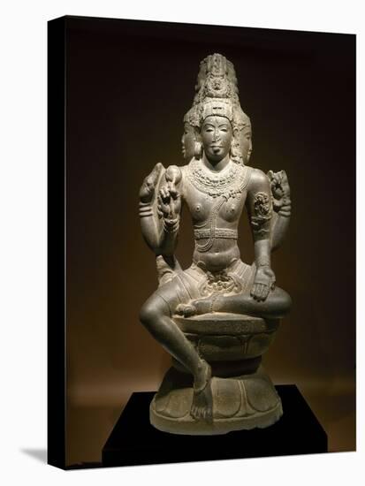 Sculpture of Shiva-null-Premier Image Canvas