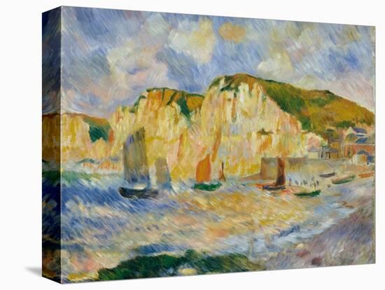 Sea and Cliffs, c.1885-Pierre-Auguste Renoir-Premier Image Canvas
