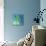 Sea Glass Palm I-Paul Brent-Stretched Canvas displayed on a wall