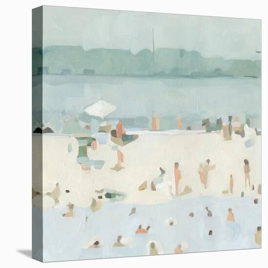 Sea Glass Sandbar I-Emma Scarvey-Stretched Canvas
