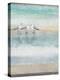 Sea Glass Shore 1-Norman Wyatt Jr^-Stretched Canvas