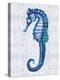 Sea Horse I-Melonie Miller-Stretched Canvas