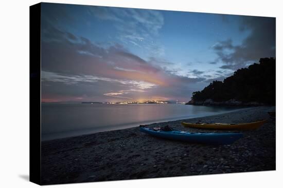 Sea kayak tour on the island Skopelos, Greece-Rasmus Kaessmann-Premier Image Canvas