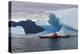 Sea Kayaking Among Icebergs, Laguna San Rafael NP, Aysen, Chile-Fredrik Norrsell-Premier Image Canvas