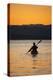 Sea Kayaking Jackson Lake In Grand Teton National Park, WY-Justin Bailie-Premier Image Canvas