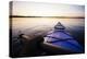 Sea Kayaking Jackson Lake In Grand Teton National Park, WY-Justin Bailie-Premier Image Canvas