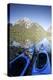 Sea Kayaking Jackson Lake In Grand Teton National Park, WY-Justin Bailie-Premier Image Canvas