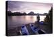 Sea Kayaking Jackson Lake In Grand Teton National Park, WY-Justin Bailie-Premier Image Canvas