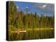 Sea Kayaking on Rainy Lake in the Lolo National Forest, Montana, Usa-Chuck Haney-Premier Image Canvas