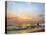 Sea Landscape On A Sunset-balaikin2009-Stretched Canvas