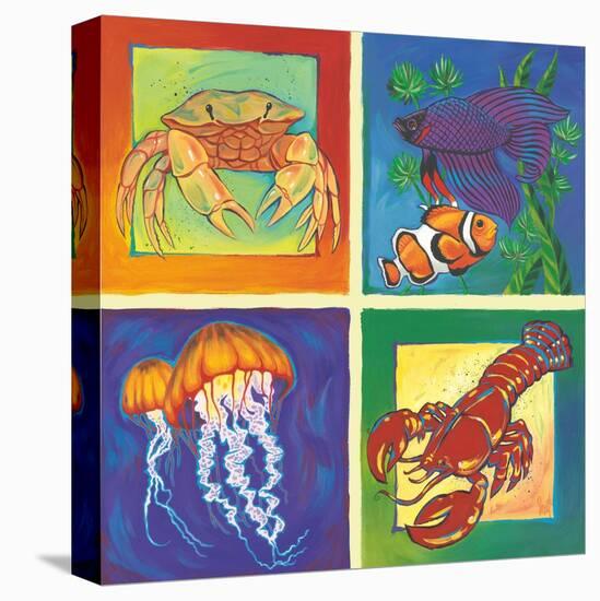 Sea Life Panel I-Scott Westmoreland-Stretched Canvas