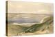 Sea of Galilee or Genezareth, Looking Towards Bashan, April 21st 1839, Pub. 1842-David Roberts-Premier Image Canvas