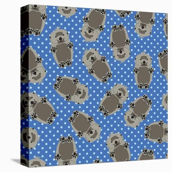 Sea Otters-Joanne Paynter Design-Premier Image Canvas