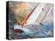 Sea Regatta At A Gale-balaikin2009-Stretched Canvas