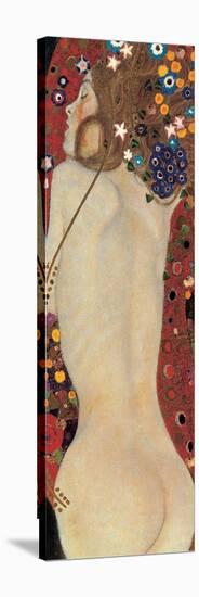 Sea Serpents IV-Gustav Klimt-Stretched Canvas