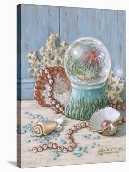 Sea Shell Collection III-Janet Kruskamp-Stretched Canvas