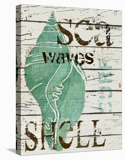 Sea Shell Green-Karen J^ Williams-Stretched Canvas