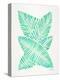 Seafoam Banana Leaves-Cat Coquillette-Premier Image Canvas