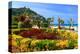 Seafront Promenade with View of Monte Igueldo Mountain in Donostia-San Sebastian on Costa Vasca-null-Stretched Canvas