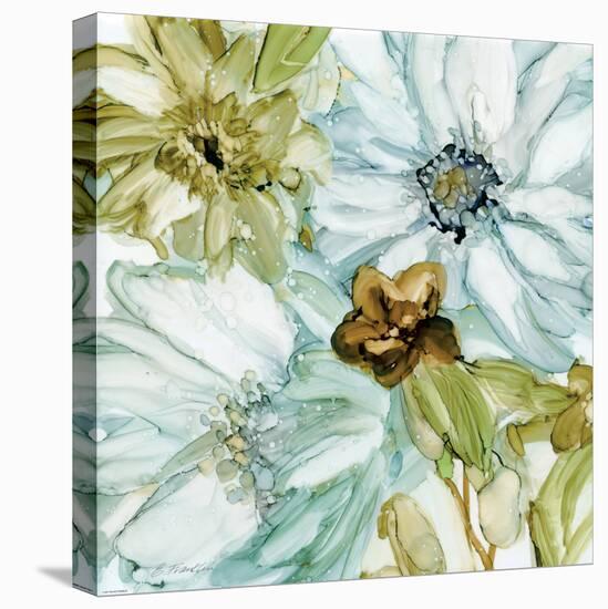 Seaglass Garden I-Franklin Elizabeth-Stretched Canvas