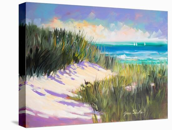 Seagrass Shore-Jane Slivka-Stretched Canvas