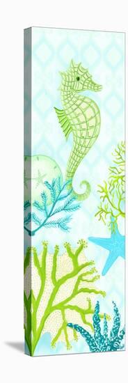 Seahorse Reef Panel I-Andi Metz-Stretched Canvas