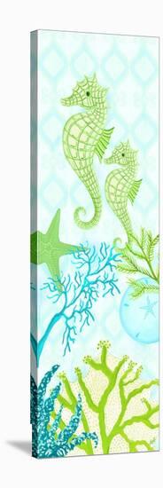 Seahorse Reef Panel II-Andi Metz-Stretched Canvas