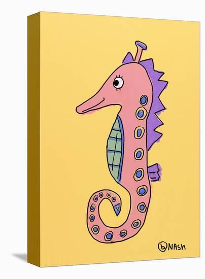 Seahorse-Brian Nash-Stretched Canvas