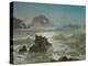 Seal Rock, California, C.1872 (Oil on Paper Laid down on Canvas)-Albert Bierstadt-Premier Image Canvas