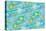 Sealife Rectangle I-Julie DeRice-Stretched Canvas