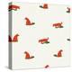 Seamless Dog Pattern-Tasiania-Stretched Canvas