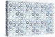 Seamless Pattern of Watercolor Blue Circles in Polka Dot Style-Katerina Izotova Art Lab-Stretched Canvas