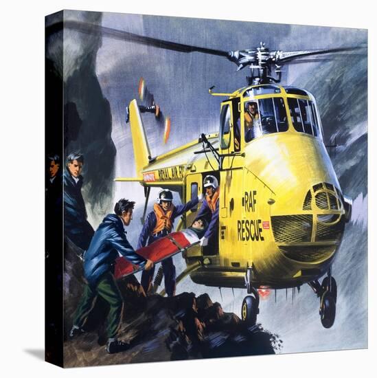 Search and Rescue, from 'Into the Blue'-Wilf Hardy-Premier Image Canvas