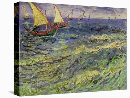 Seascape at Saintes-Maries, c.1888-Vincent van Gogh-Premier Image Canvas