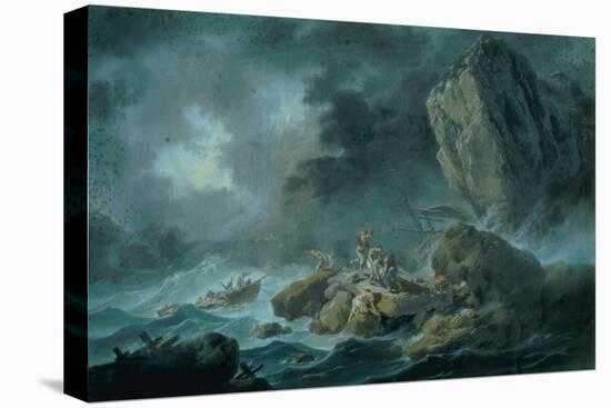 Seascape in a Storm-Jean Baptiste Pillement-Premier Image Canvas