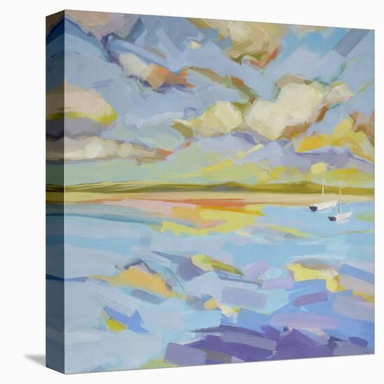 Seascape Triptych (right)-Kim McAninch-Stretched Canvas