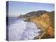 Seascape with Cliffs, San Mateo County, CA-Shmuel Thaler-Premier Image Canvas