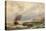 Seascape with Figures in Boats-Hermanus Koekkoek-Premier Image Canvas