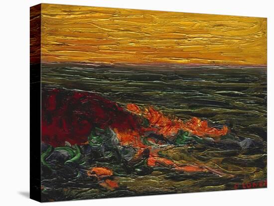 Seascape Yellow Sky Brittany-Roderic O'Conor-Premier Image Canvas