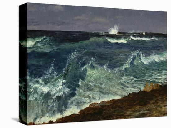 Seascape-Albert Bierstadt-Premier Image Canvas