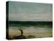 Seaside at Palavas, 1854-Gustave Courbet-Premier Image Canvas