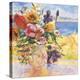 Seaside Blooms I-S^ Burkett Kaiser-Stretched Canvas