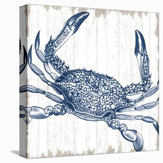 Seaside Crab-Sparx Studio-Stretched Canvas