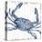 Seaside Crab-Sparx Studio-Stretched Canvas