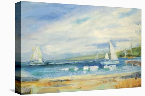 Seaside Harbor I-Jill Martin-Stretched Canvas