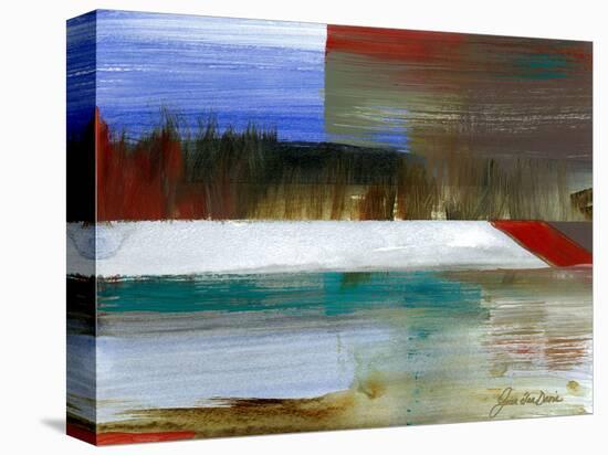 Seaside Meadow-Joan Davis-Stretched Canvas