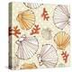 Seaside Pattern 1-Robbin Rawlings-Stretched Canvas